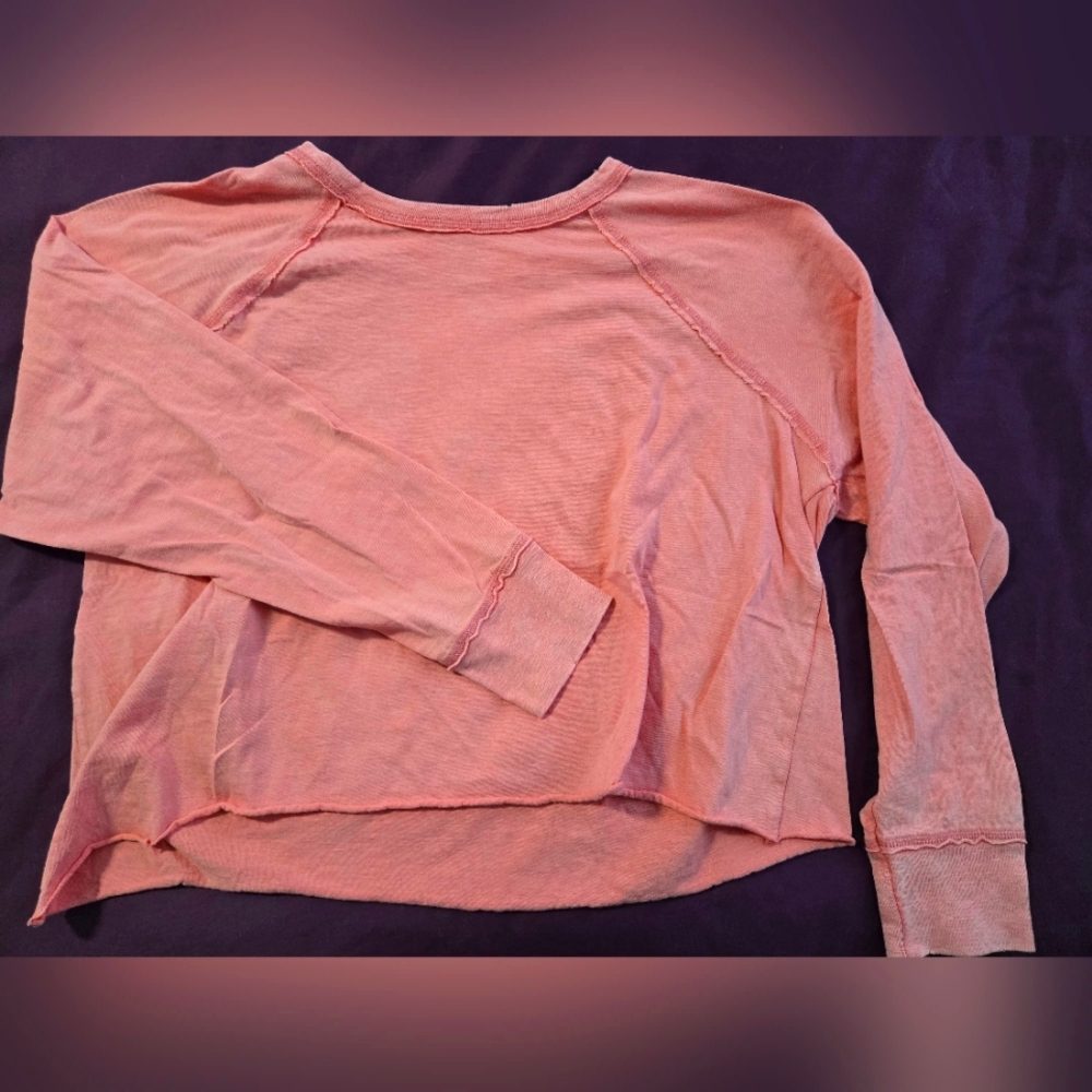 American Eagle super soft cropped long sleeve Tee